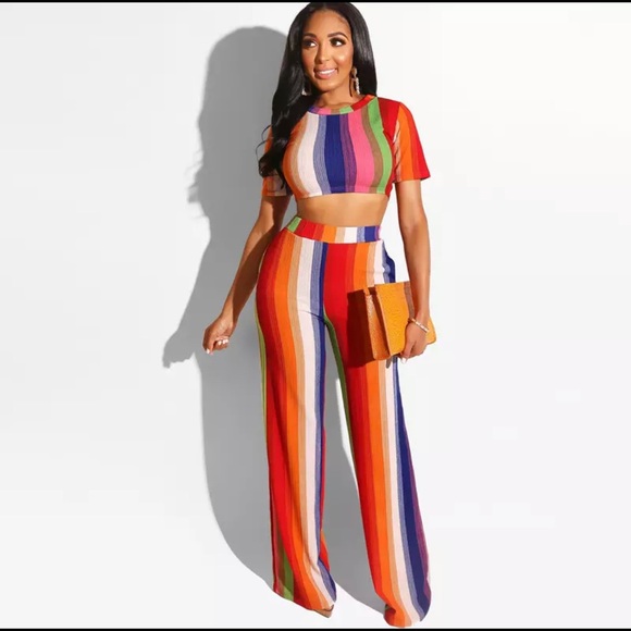 NWT EASY BREEZY COLORFUL MATCHING SET - Picture 2 of 4